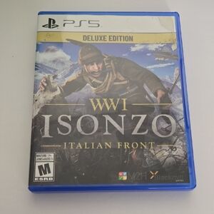 PS5 WWI Isonzo Italian Front Deluxe Edition - Blue Case